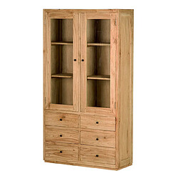 Alexandra house living Armoire vaisselier en bois - Marron