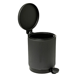 Five Simply Smart Poubelle de Salle de Bain Onyx 5L Gris Ardoise