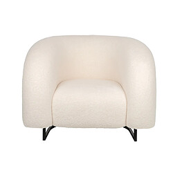Alexandra house living Fauteuil Hanko - Noir pas cher