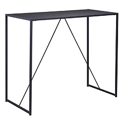 Paris Prix Table de Bar Brea 120cm Noir