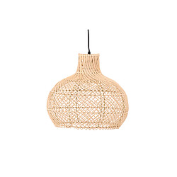 Paris Prix Lampe Suspension Déco en Rotin Varekil 35cm Naturel