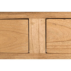 Alexandra house living console 2 tiroirs bois mindi - Marron pas cher
