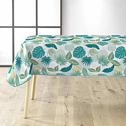 Paris Prix Nappe Toile Cirée Imprimé Plantania 140x240cm Bleu