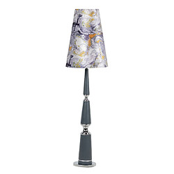 Alexandra House Living Lampadaire Bishop en polyrésine 45,5 x 45,5 x 172 cm