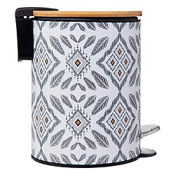 Five Simply Smart Poubelle de Salle de Bain Hapache 3L Multicolore