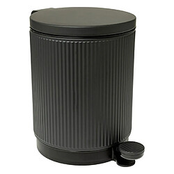 Five Simply Smart Poubelle de Salle de Bain Onyx 5L Gris Ardoise