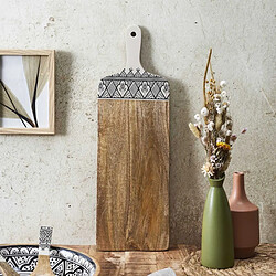 Acheter The Home Deco Factory Planche de Présentation en Bois Dune 58cm Noir