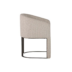 Alexandra house living Fauteuil Tacoma - Beige pas cher