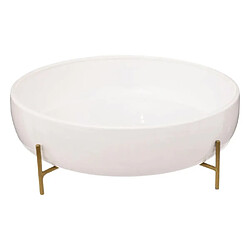 Secret De Gourmet Saladier Design Le Collectionneur 29cm Blanc