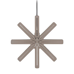 Paris Prix Lampe Suspension Déco Safsen 40cm Marron