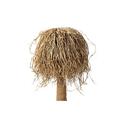 Alexandra House Living Lampe de table en bois fibré 40 x 40 x 110 cm