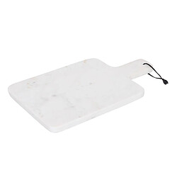 Secret De Gourmet Planche de Présentation en Marbre Morris 36cm Blanc