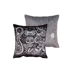 Alexandra House Living Coussin Velvet Inferno 43 x 13 x 43 cm