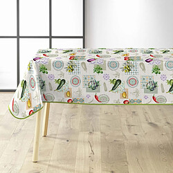 Paris Prix Nappe Toile Cirée Imprimé Vegetalia 140x240cm Multicolore