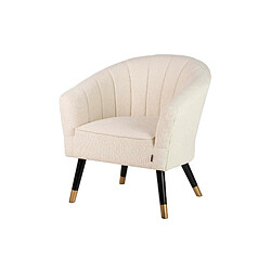 Alexandra house living Fauteuil chenille - Beige