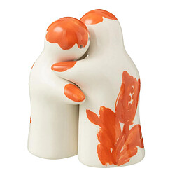 Paris Prix Salière & Poivrière en Céramique Granada 8cm Orange