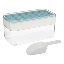 Five Simply Smart Bac à Glaçons Avec Pelle 18 Cavités 22cm Bleu Artic