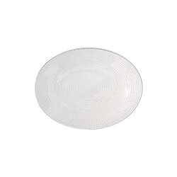 Secret De Gourmet Plat de Présentation Génération 33cm Transparent