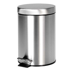 Paris Prix Poubelle à Pédale en Inox Inoxia 3L Chrome
