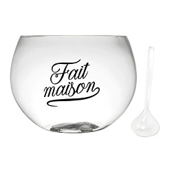 Paris Prix Saladier Cocktail & Louche Fait Maison 6L Transparent