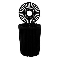 Five Simply Smart Poubelle de Salle de Bain Manille 7L Noir