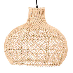 Paris Prix Lampe Suspension Déco en Rotin Varekil 35cm Naturel