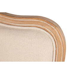Avis Alexandra house living Fauteuil en lin - Marron