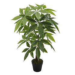 Alexandra House Living Plante d'argent avec pot 45 x 45 x 85 cm