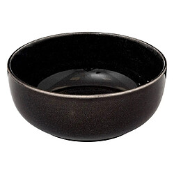Secret De Gourmet Saladier en Céramique Terre Inconnue 22cm Noir