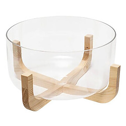 Secret De Gourmet Saladier Rond en Verre Arha 28cm Transparent