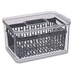 Five Simply Smart Boîte de Conservation Frigo Tidy 24cm Gris