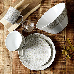 Avis Paris Prix Saladier en Porcelaine Faience 25cm Blanc