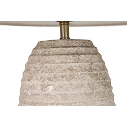 Alexandra House Living Lampe de table en céramique grise 40 x 40 x 75 cm