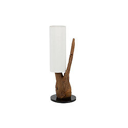 Alexandra House Living Lampe de table en bois de Cebu 40 x 30 x 70 cm