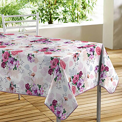 Paris Prix Nappe Toile Cirée Rossana 140x300cm Rose