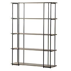 Alexandra house living Étagère industrielle - Noir