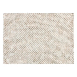 Atmosphera Plaid Imitation Fourrure Adriel 120x160cm Beige