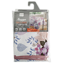 Paris Prix Nappe Toile Cirée Rossana 140x300cm Rose
