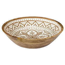 Paris Prix Saladier en Bois Dune 33cm Terracotta