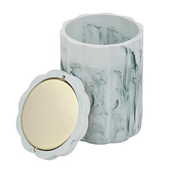 Five Simply Smart Poubelle de Table Salle de Bain Marby 15cm Blanc