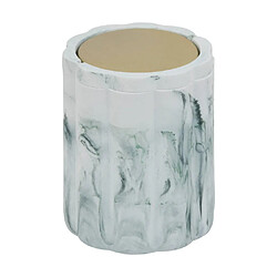 Five Simply Smart Poubelle de Table Salle de Bain Marby 15cm Blanc