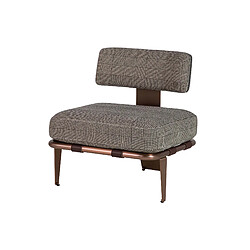 Alexandra house living Fauteuil Boise - Marron