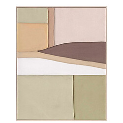 Alexandra House Living Peinture abstraite 100% peinte à la main 80 x 5 x 100 cm