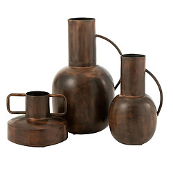 Paris Prix Vase Design en Métal Romana 15cm Bronze