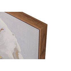 Alexandra House Living Ensemble de 2 tableaux de fleurs, peints à la main à 80 %, 60 x 4 x 60 cm