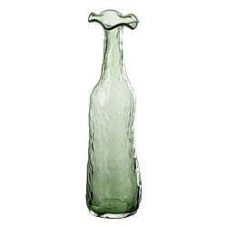 Paris Prix Vase Design en Verre Eclosion 33cm Vert