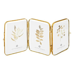 Atmosphera Pêle-Mêle 3 Photos Déco Rachel 35cm Or