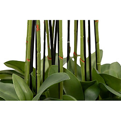 Alexandra House Living Orchidée en polyester blanc 70 x 70 x 155 cm