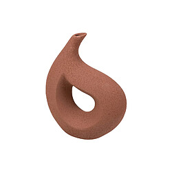 Alexandra House Living Vase en céramique brune 35 x 12 x 50 cm