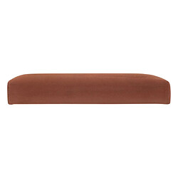 Avis Atmosphera Pouf pliant en velours - Ambre